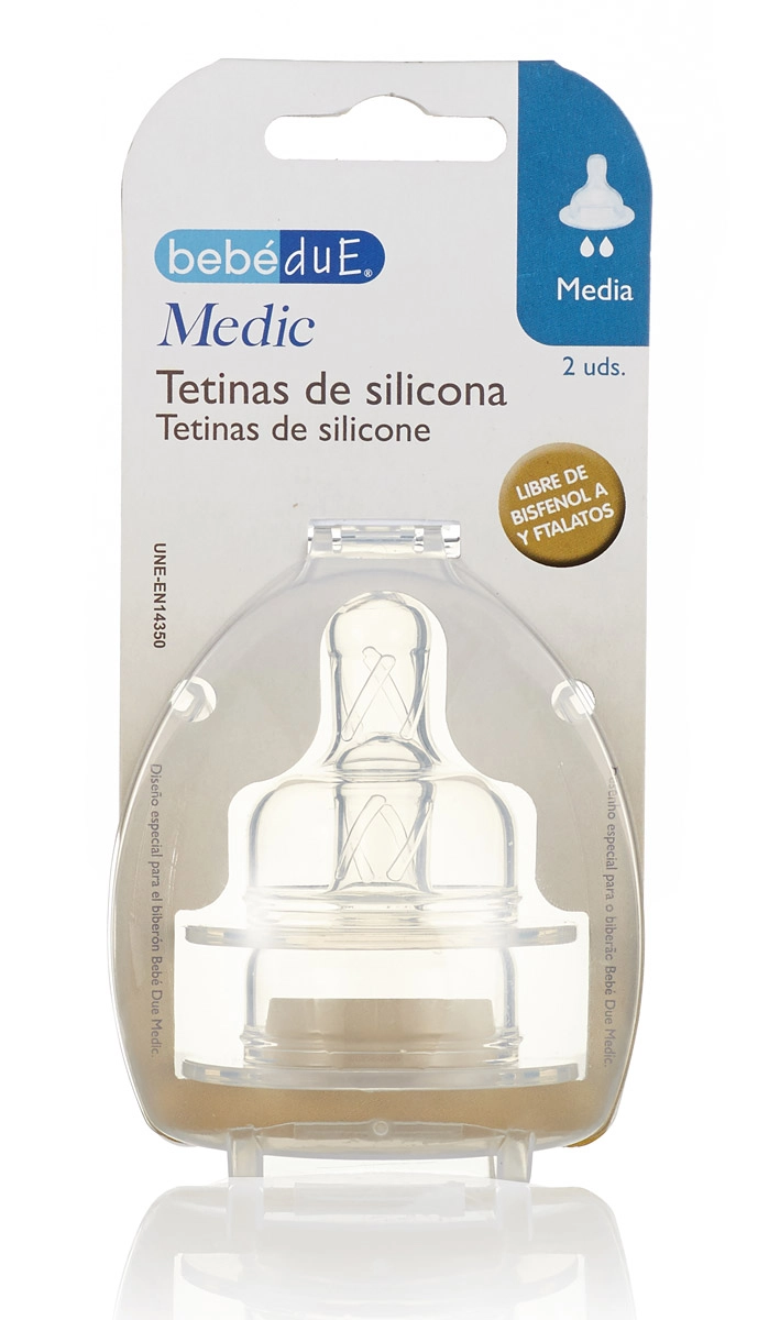 Соски Bebe Due Medic 2 шт. в упак. 
