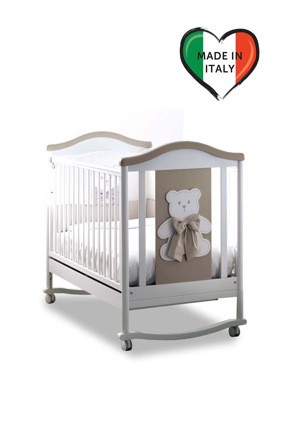 Детская кроватка Pali Lillo 125*65 белый 108133405-detskaya-krovatka-pali-lillo-12565-belii