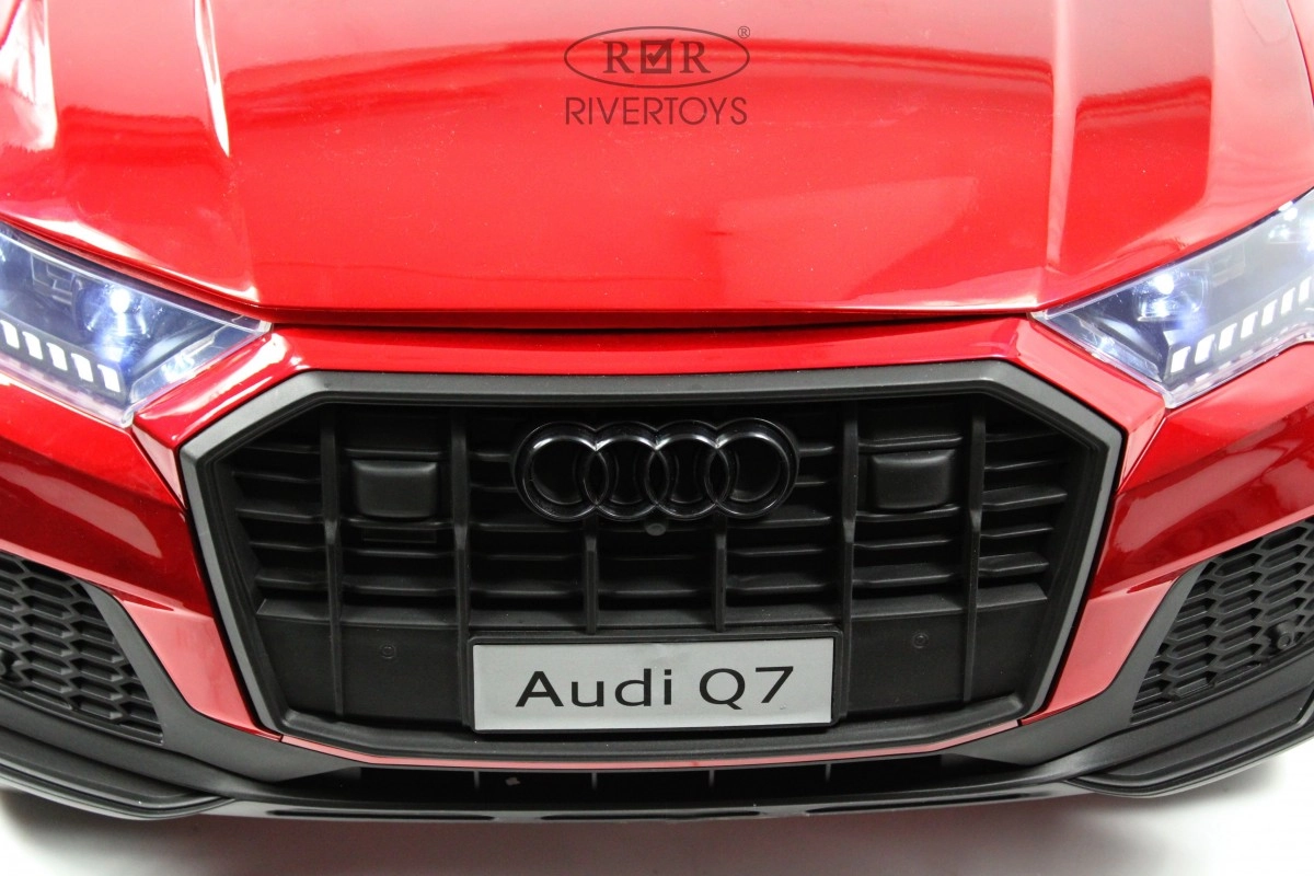 Детский электромобиль RiverToys AUDI Q7 HL678 красный глянец mk5zfc8wml8gr60mcg7qmzkqniuxa110