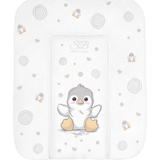 Пеленальный матрасик 48х71 Sweet Baby Pinguino Grigio (пингвин серый) agphgwgth480xkiv3k0yxkg6ypn84q1l