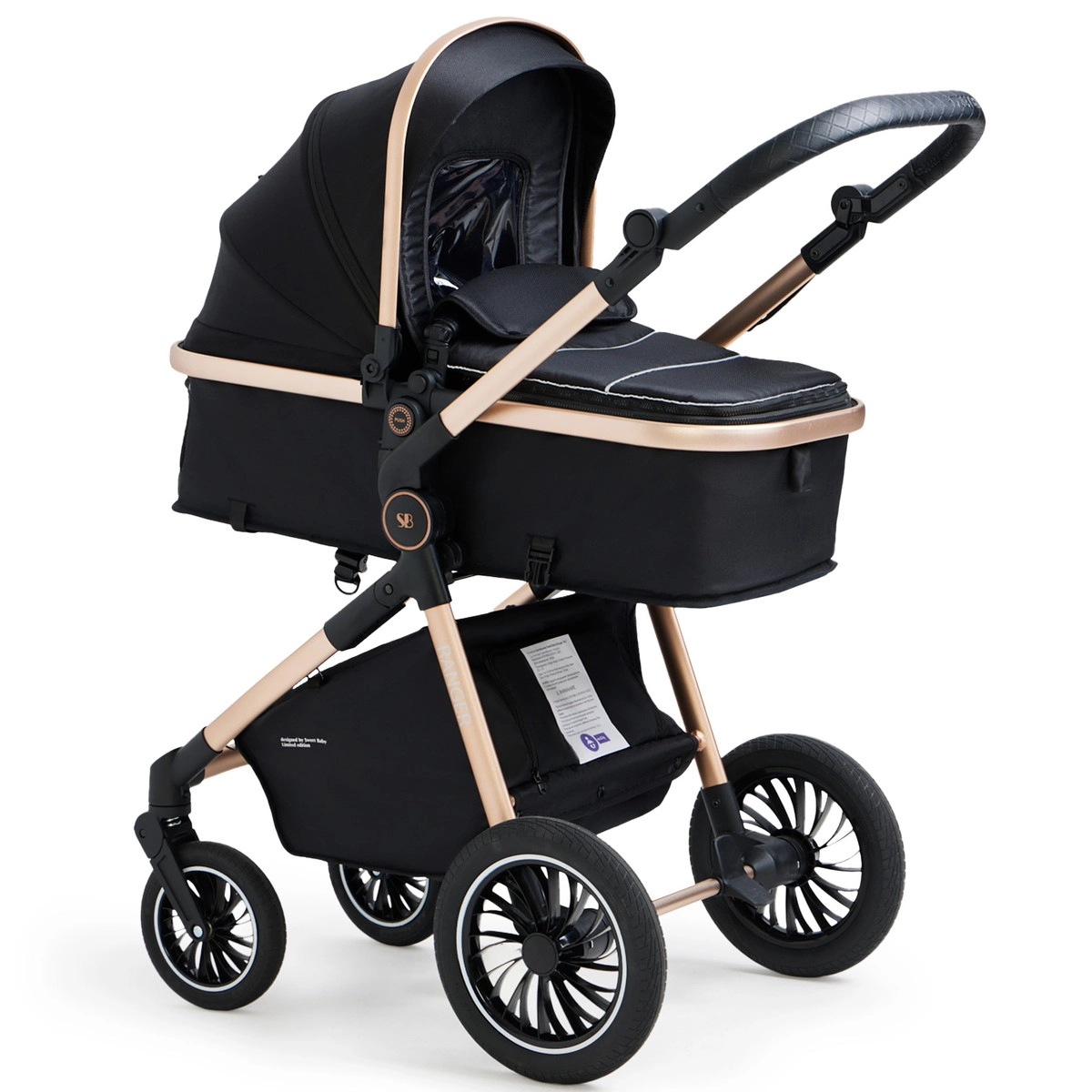 Коляска-трансформер Sweet Baby Ranger 2 в 1 Black Gold 8mbxgan0kwkk8109khsbroo1c94twhj6