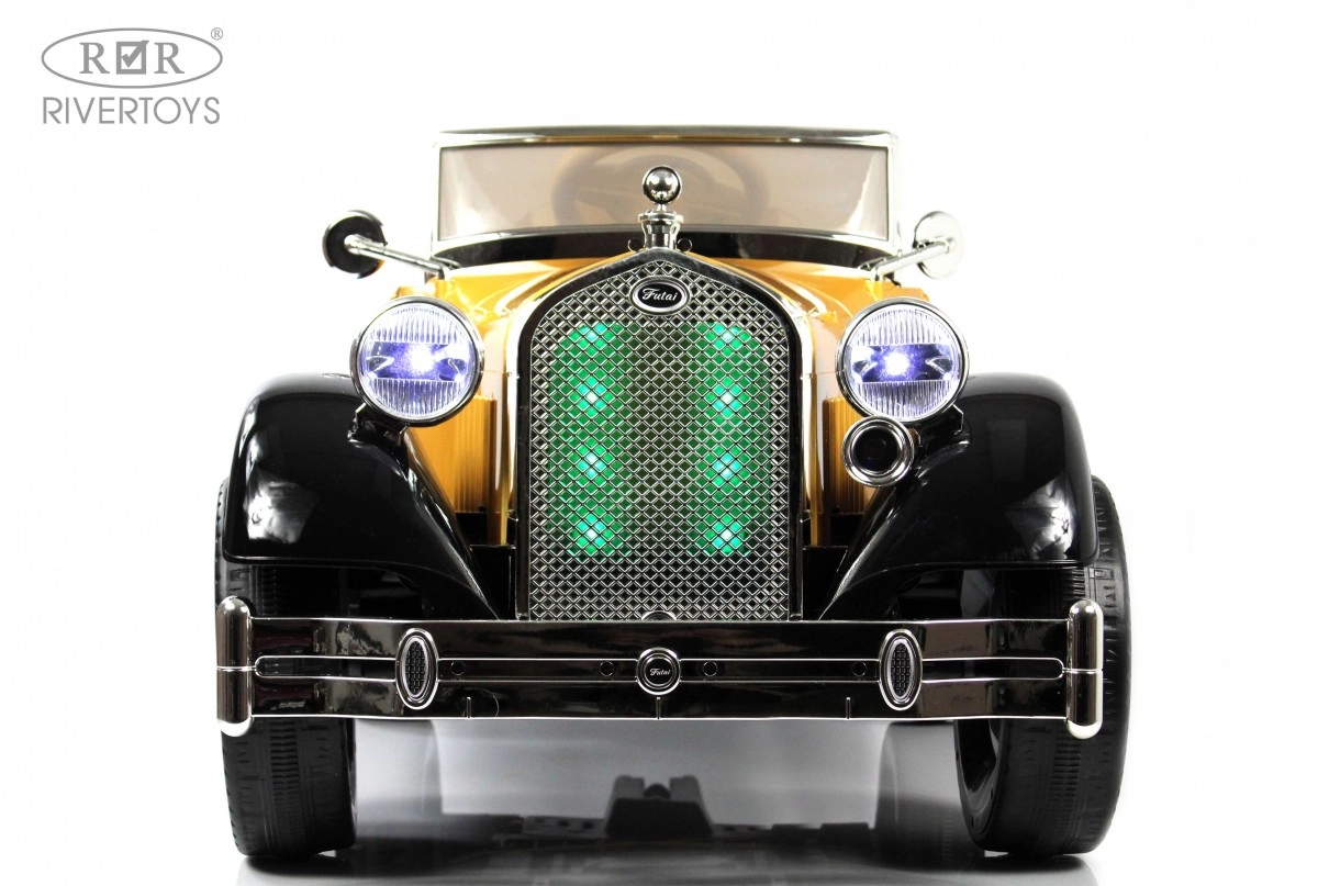 Детский электромобиль RiverToys X005XX черно-золотой 3firchcfsxyuho4qj5ivyynhqp8fz062