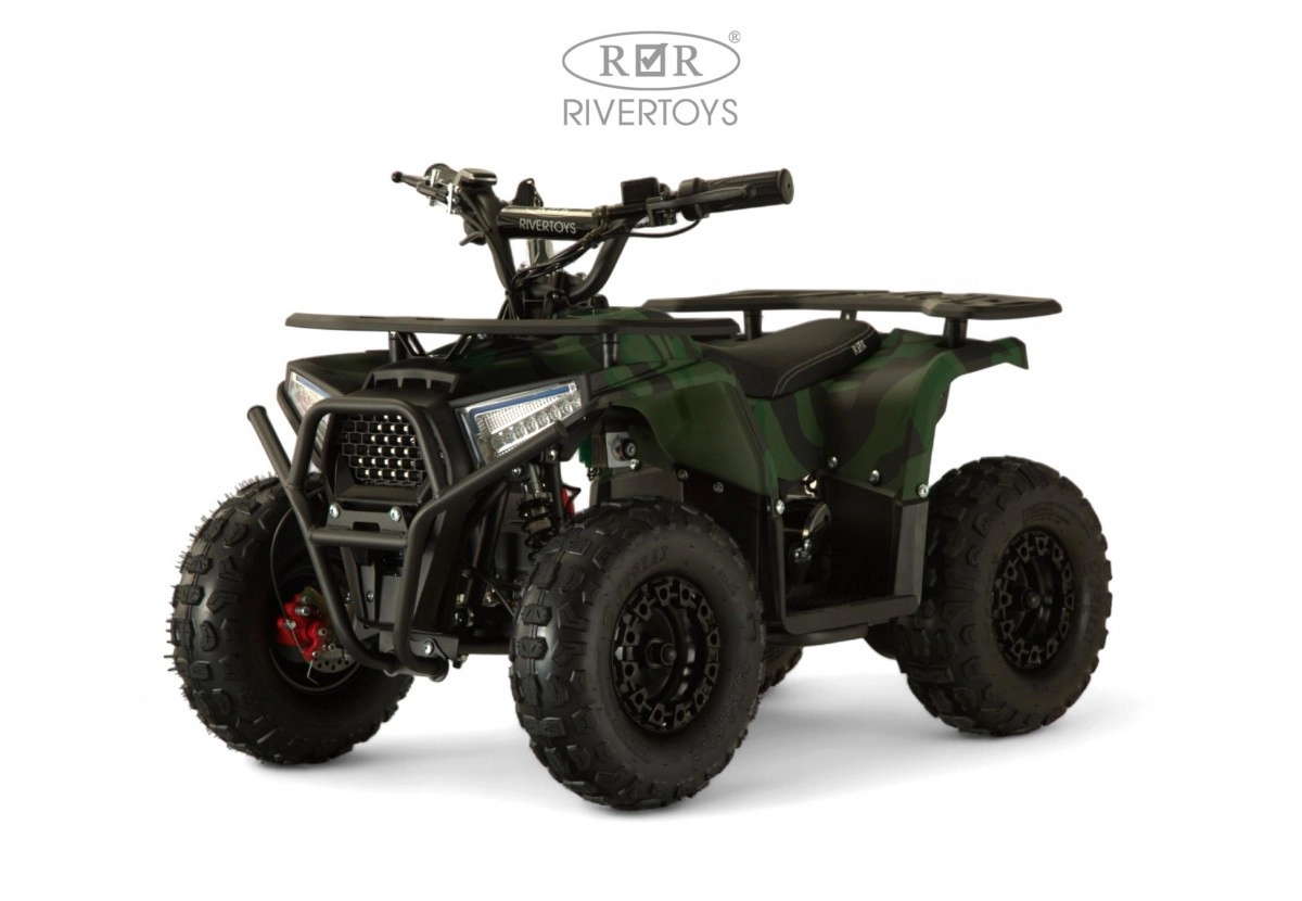 Детский электроквадроцикл RiverToys MIKA LUX зеленый камуфляж kx09b5u40v0zwleb4hpnkkrk7ycqpy0y