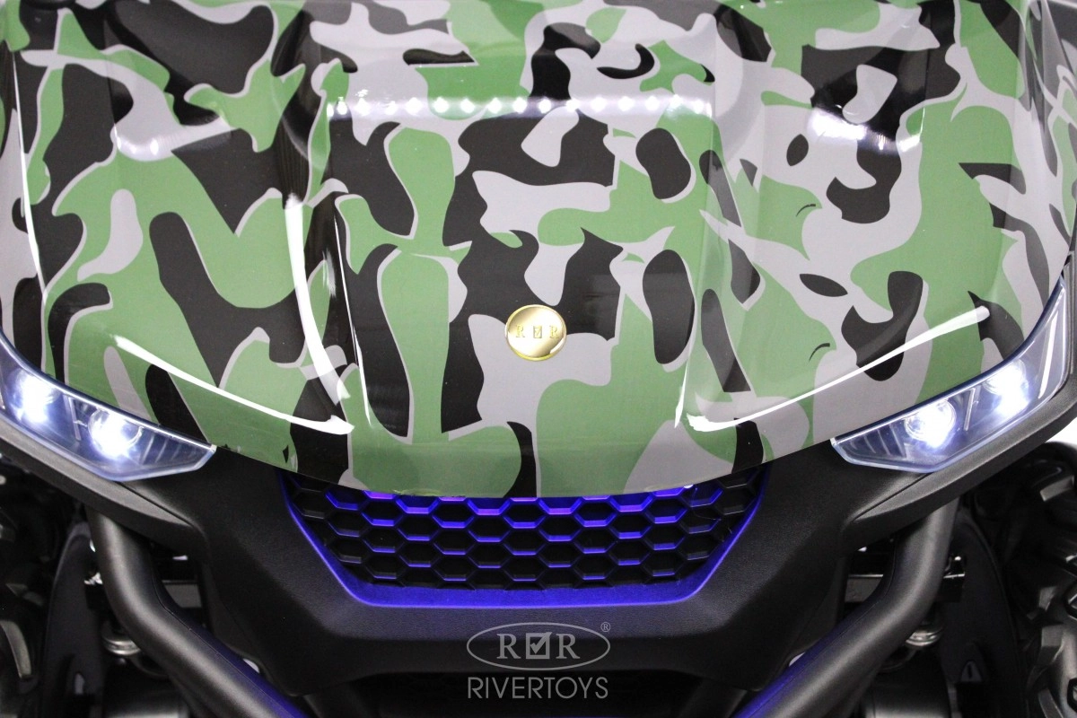 Детский электромобиль RiverToys T777TT 4WD зеленый камуфляж 3jxux8hc50cez65scb7992b3rkzza24j