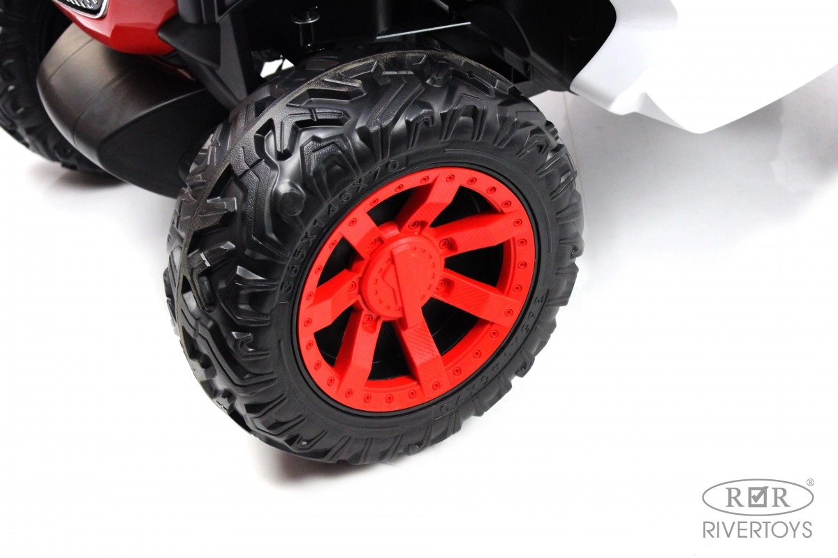 Детский электромобиль RiverToys K888AM красный rk6nu41e62be7zvn88acctczod5yu2cd