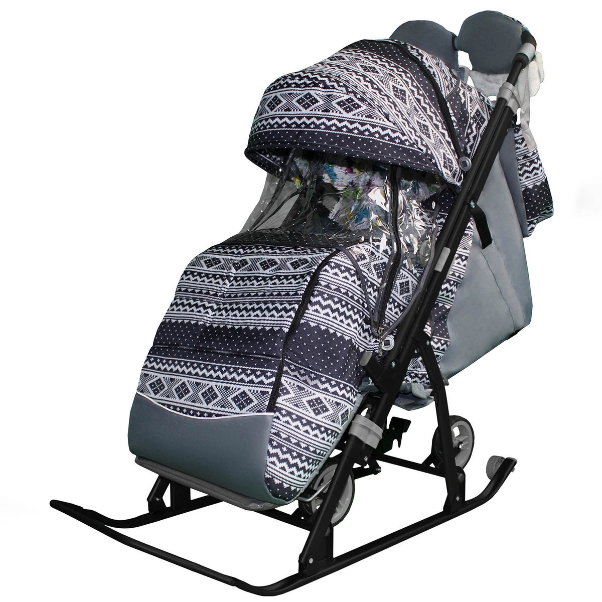 Санки- коляска Galaxy Kids 3-1 черная Финляндия euxhd6tbp9cze943i3gwwoppszvjogn9