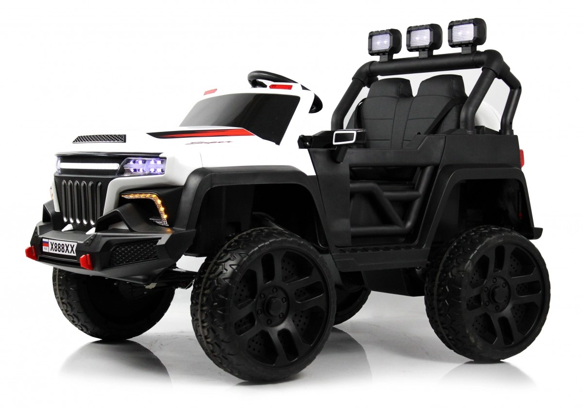Детский электромобиль RiverToys X888XX белый 51lkjatzozpk26x9x6ib392w5h5mosw5