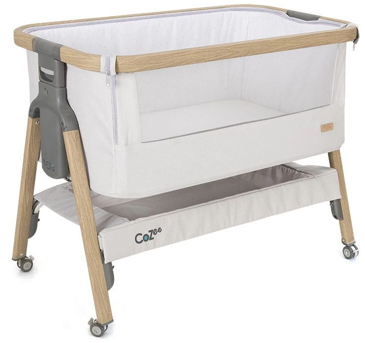 Колыбель Tutti Bambini CoZee, с колесами (Oak and Silver 211205/3596)