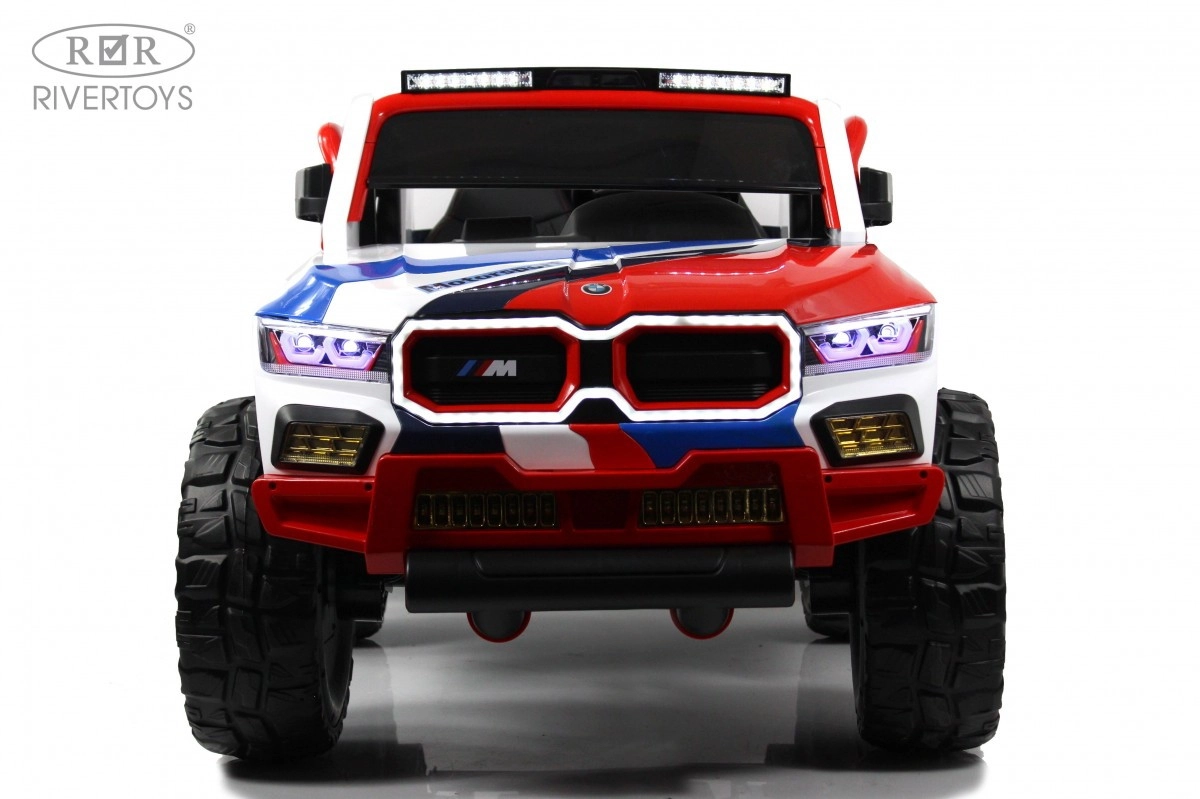 Детский электромобиль RiverToys K007AM белый hexs06ly357ub5p8laf1otf5oqfupuaz
