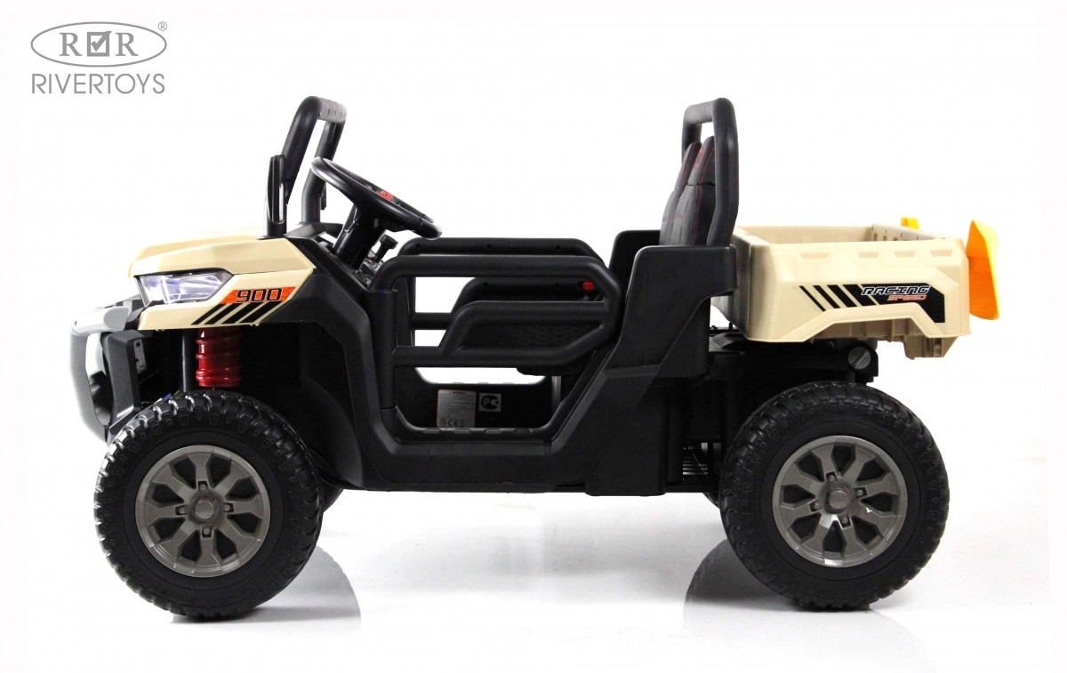 Детский электромобиль RiverToys H005HH кремовый 6f8xul6fv7a0h10nz2re0txr2d1xhdcw