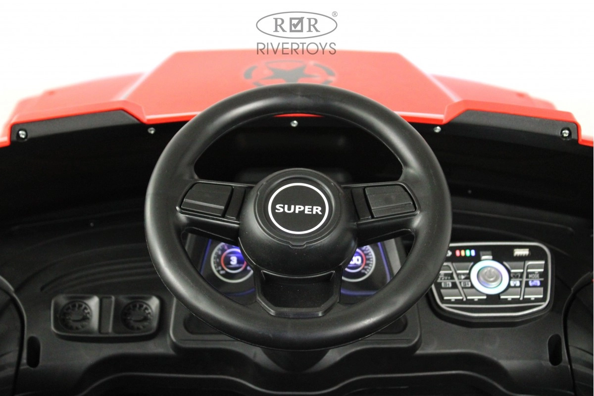 Детский электромобиль RiverToys X888XX красный 8h2tcpmfco1uv0g8n10ab6qbdhy5gvd2