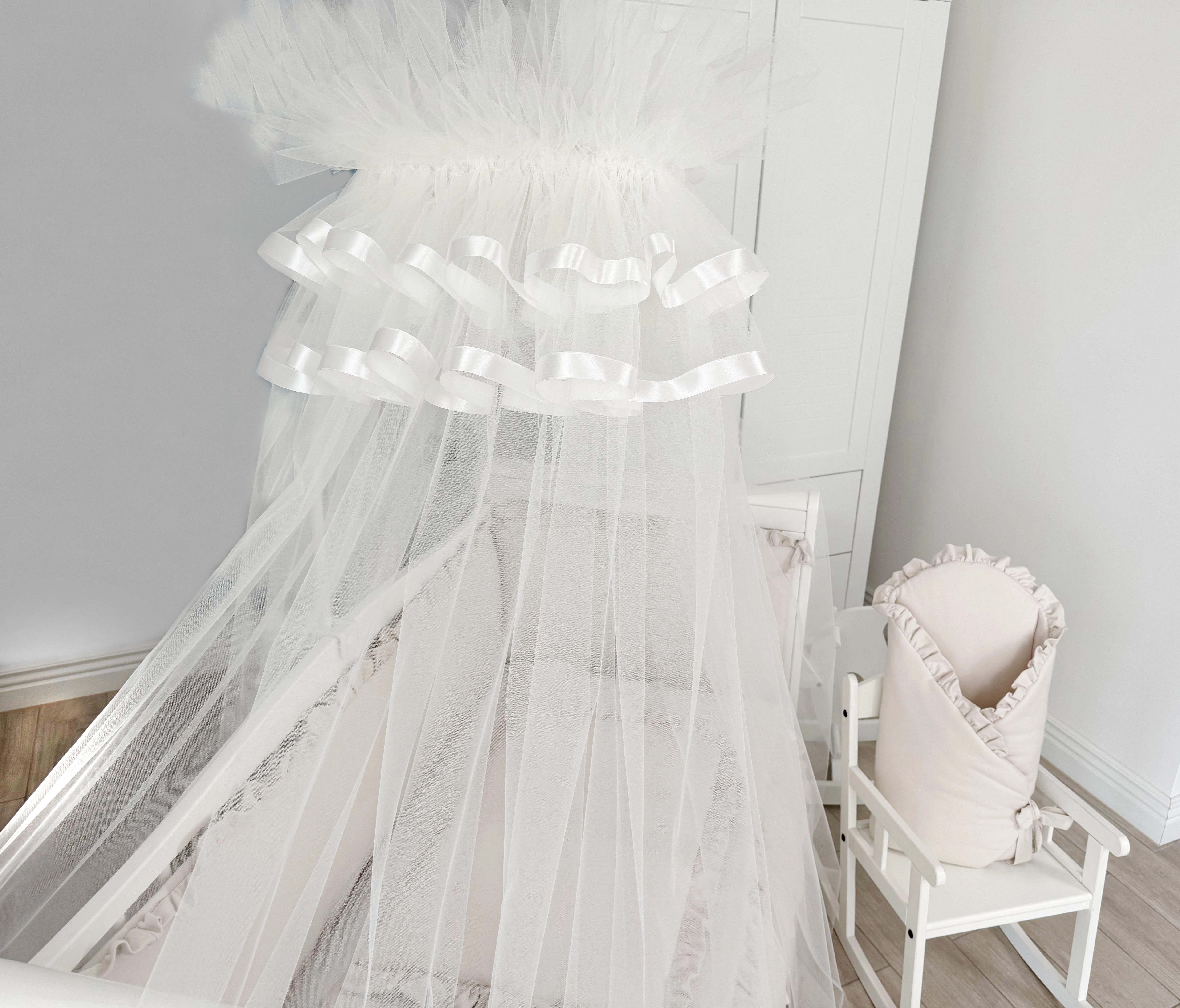 Балдахин в кроватку, Lepre БЕЖ1