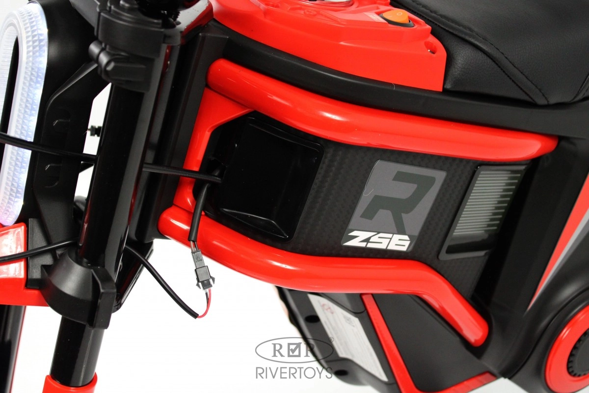 Детский электромотоцикл RiverToys A005AA MOTO красный kwdm02g6nqpp50switv3mqza680kgzh6