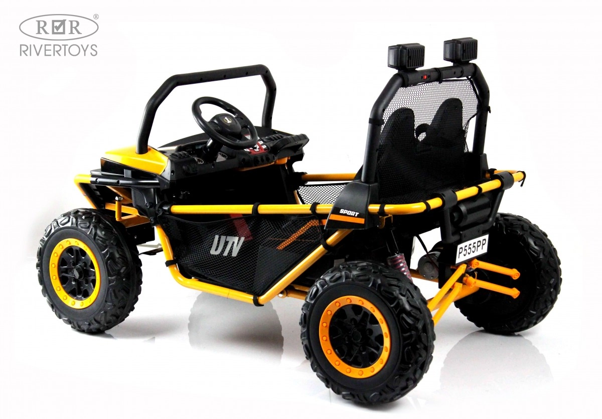 Детский электромобиль RiverToys P555PP оранжевый nmieadqeysskb25xva69b5cfuhoo1cy3