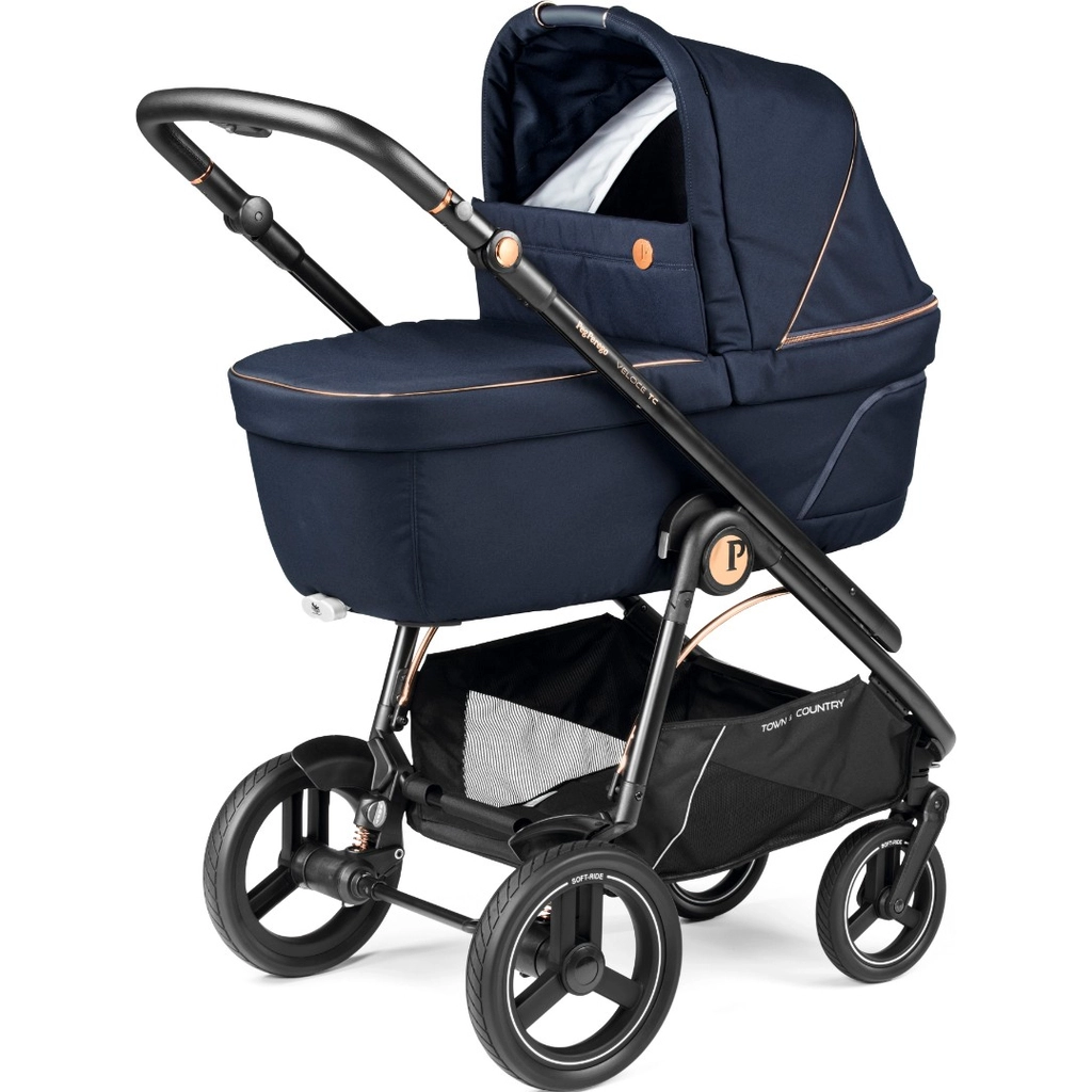 Коляска 3 в 1 Peg Perego Veloce TC Belvedere Lounge Blue Shine 108132288-kolyaska-3-v-1-peg-perego-veloce-tc-belvedere-lounge-blue-shine