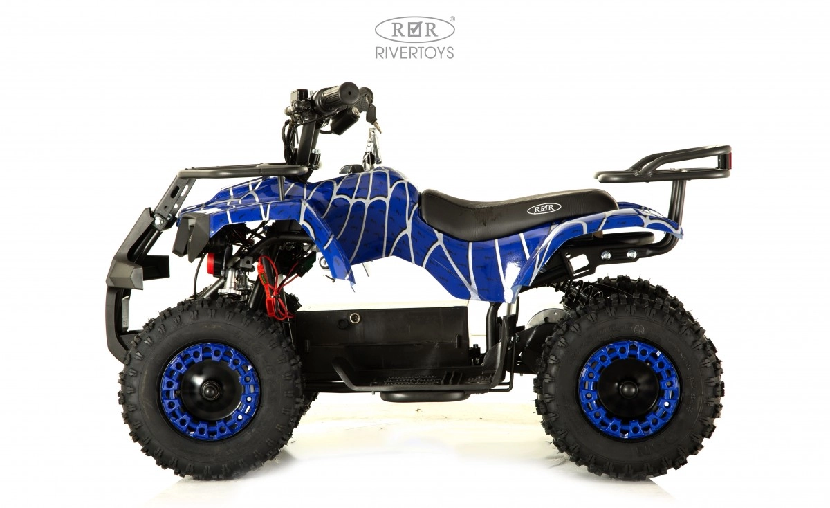 Детский электроквадроцикл RiverToys TIKI синий спайдер c1c4swrh1ntl18nunw2u45jchvk6i9va