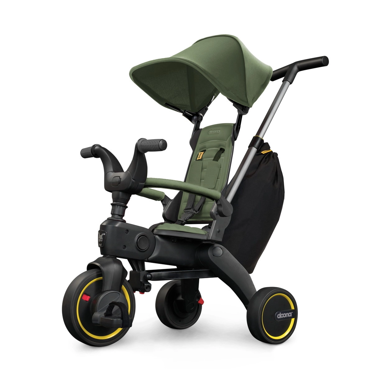 Детский складной трехколесный велосипед Doona Liki Trike S3 (Desert Green)