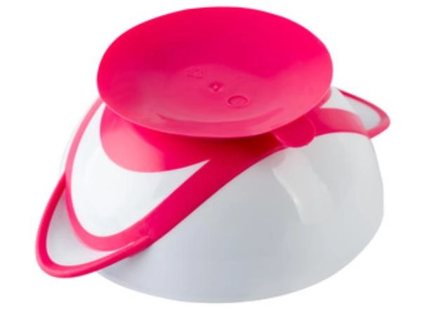 Тарелочка BabyOno с присоской, крышкой и ложечкой Розовая grflmqlkhcy25jhy0bd2m5j18x5vi14n