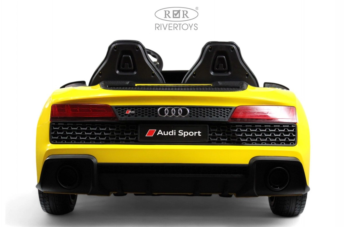 Детский электромобиль RiverToys AUDI R8 M333MM желтый p8jm45r6vhcupv5u67ejpja3wbcz6fx8