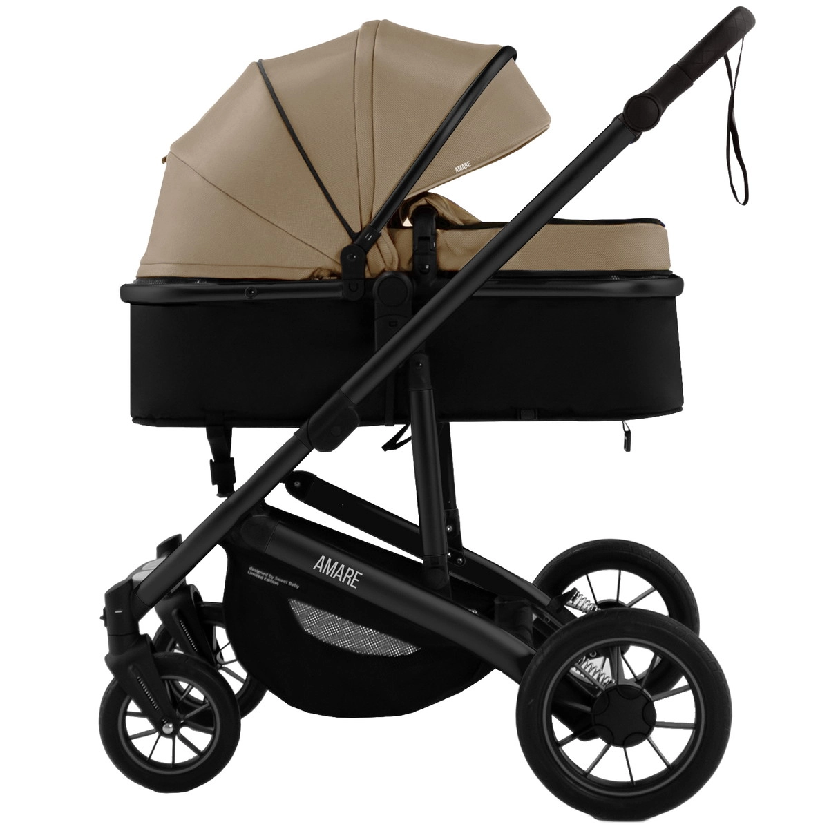 Коляска-трансформер 2 в 1 Sweet Baby Amare GL Beige 1o7vihcfxbfd4ou2muww22zj07tdday7