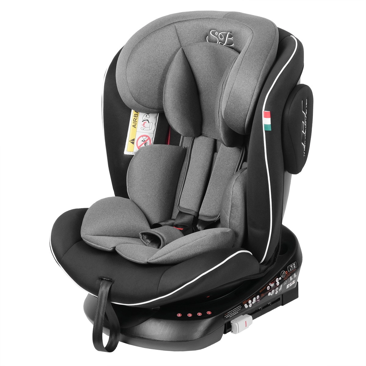Автокресло Sweet Baby Crosstour 360 SPS Isofix grey/black m7dpjh741bjj44ebnfmlyeri5887uw8o