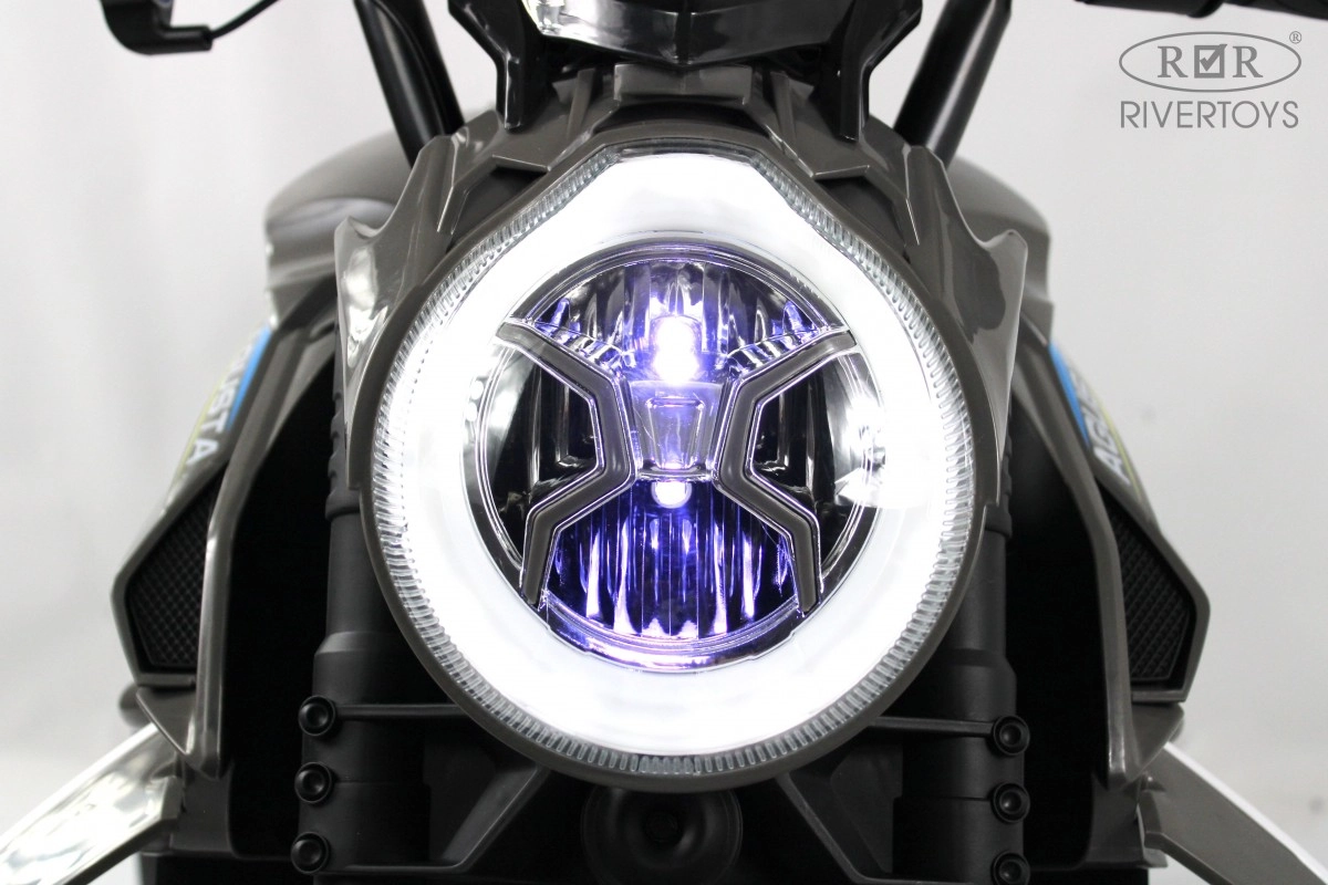 Детский электромотоцикл RiverToys C111MC серый uxl8il09yldphe8x1k6d57ynqbtp21de