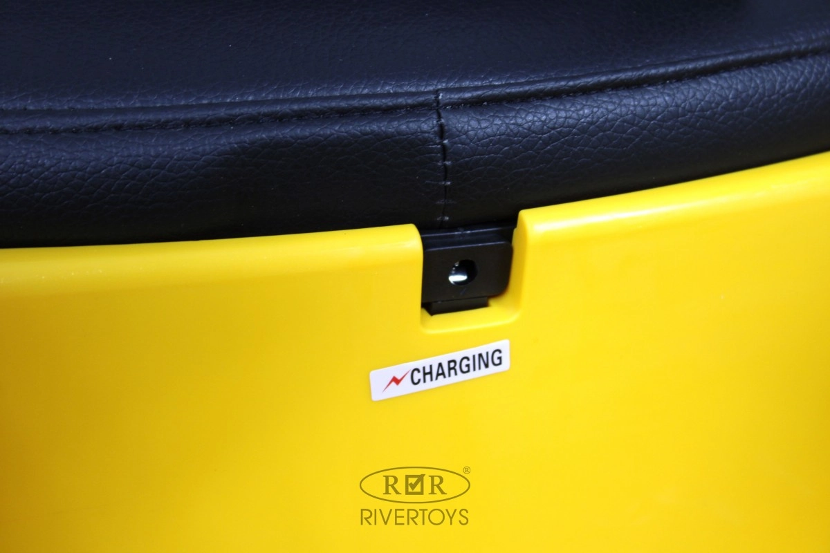 Детский электромобиль RiverToys K888PX желтый m02m4l2g1uv43pyx95hrimvkievov67j