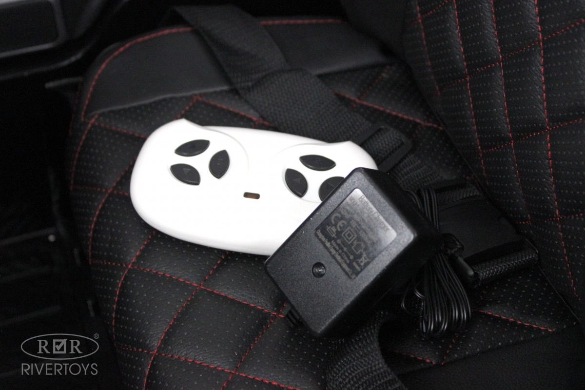 Детский электромобиль RiverToys Mercedes-AMG G63 K999KK черный глянец h33u9pq2r6j5xcvbgheg7eo7sthdamin