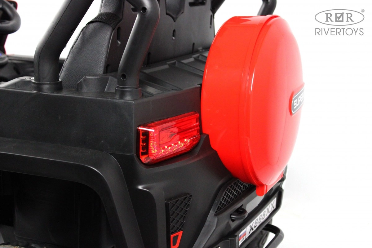 Детский электромобиль RiverToys X888XX красный q1a1568se24ogwgdtx2okayy72r6tbxu