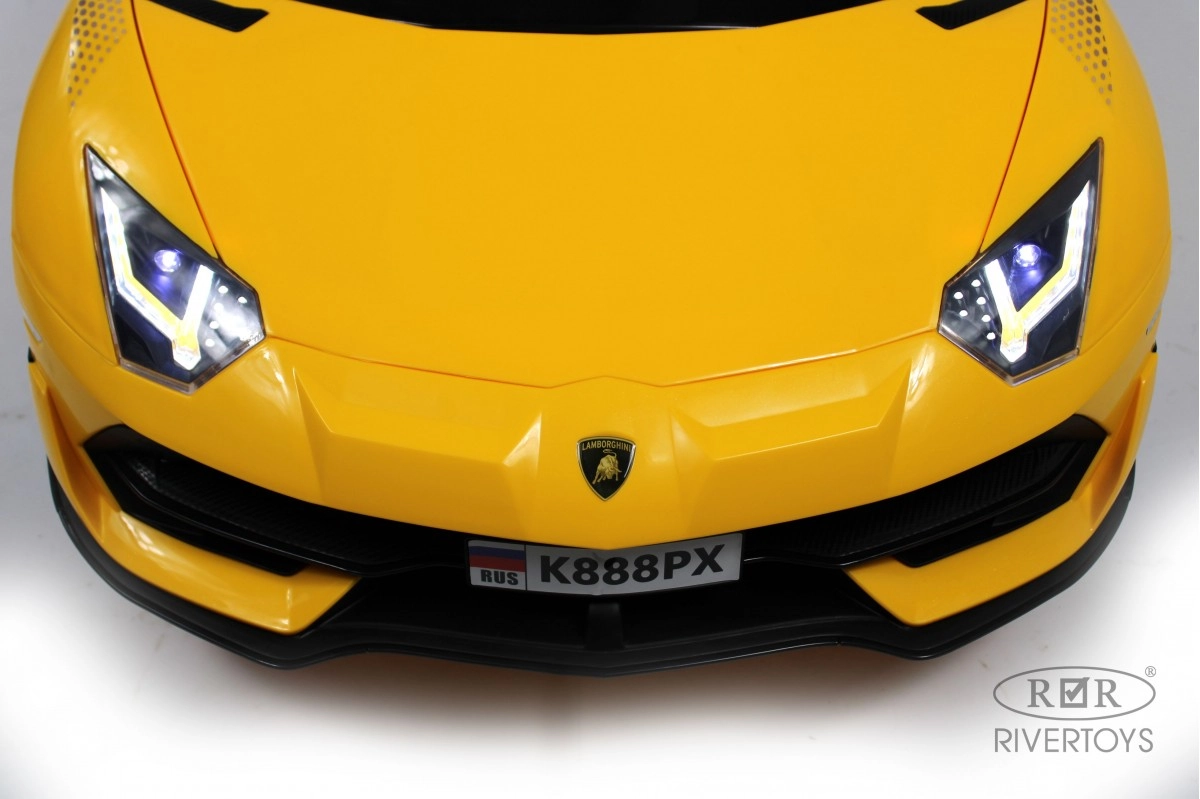 Детский электромобиль RiverToys K888PX желтый gg2baic15cb9mzlatvjwp767sqnd8mcv