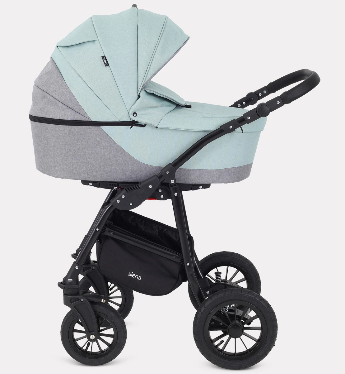 Детская коляска Rant Siena New 2 в 1 10 серый-ментоловый o183gdh2p50dfvmzds35jkkxt3xiqt17