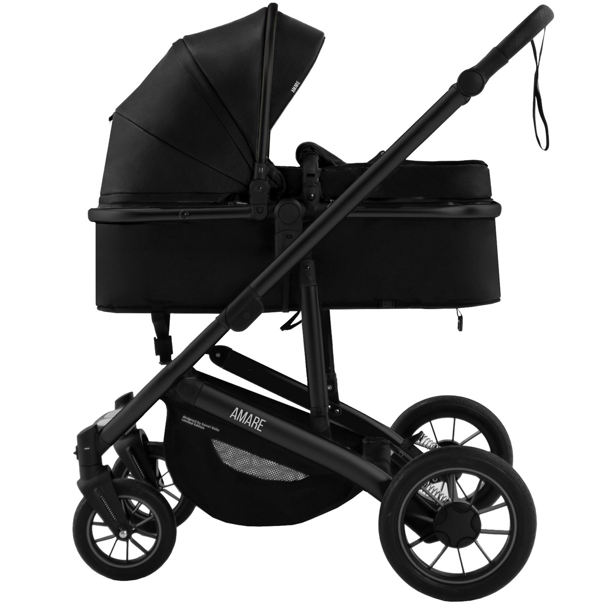 Коляска-трансформер 2 в 1 Sweet Baby Amare GL Black 2p1n6txshp6okv1ue1bihl1vwijsifdq