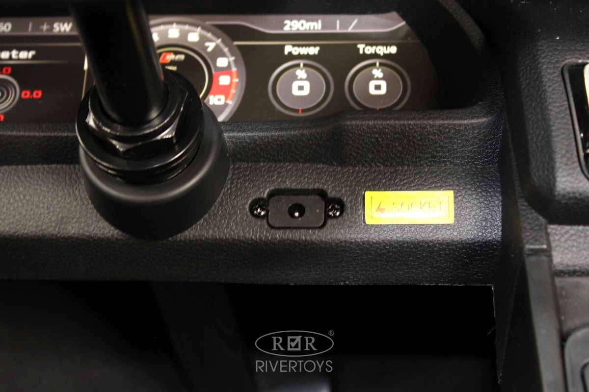 Детский электромобиль RiverToys AUDI R8 M333MM серый 65nux193aqodoj66sokat4vj51evssgm