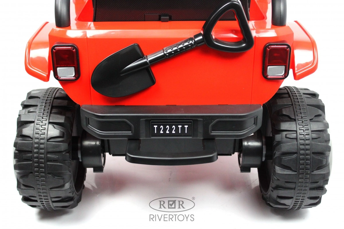 Детский электромобиль RiverToys T222TT 4WD красный wsmub1p2ic6svl3y1oakmejot8ur88a6