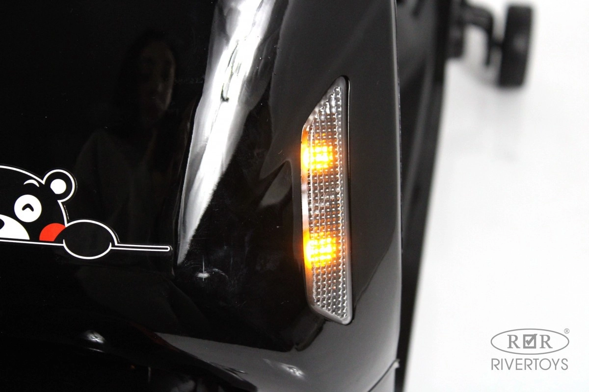 Детский электромотоцикл RiverToys Z555ZZ черный h8m035ph0rpz7ohm0qn5qpl291hhe5px