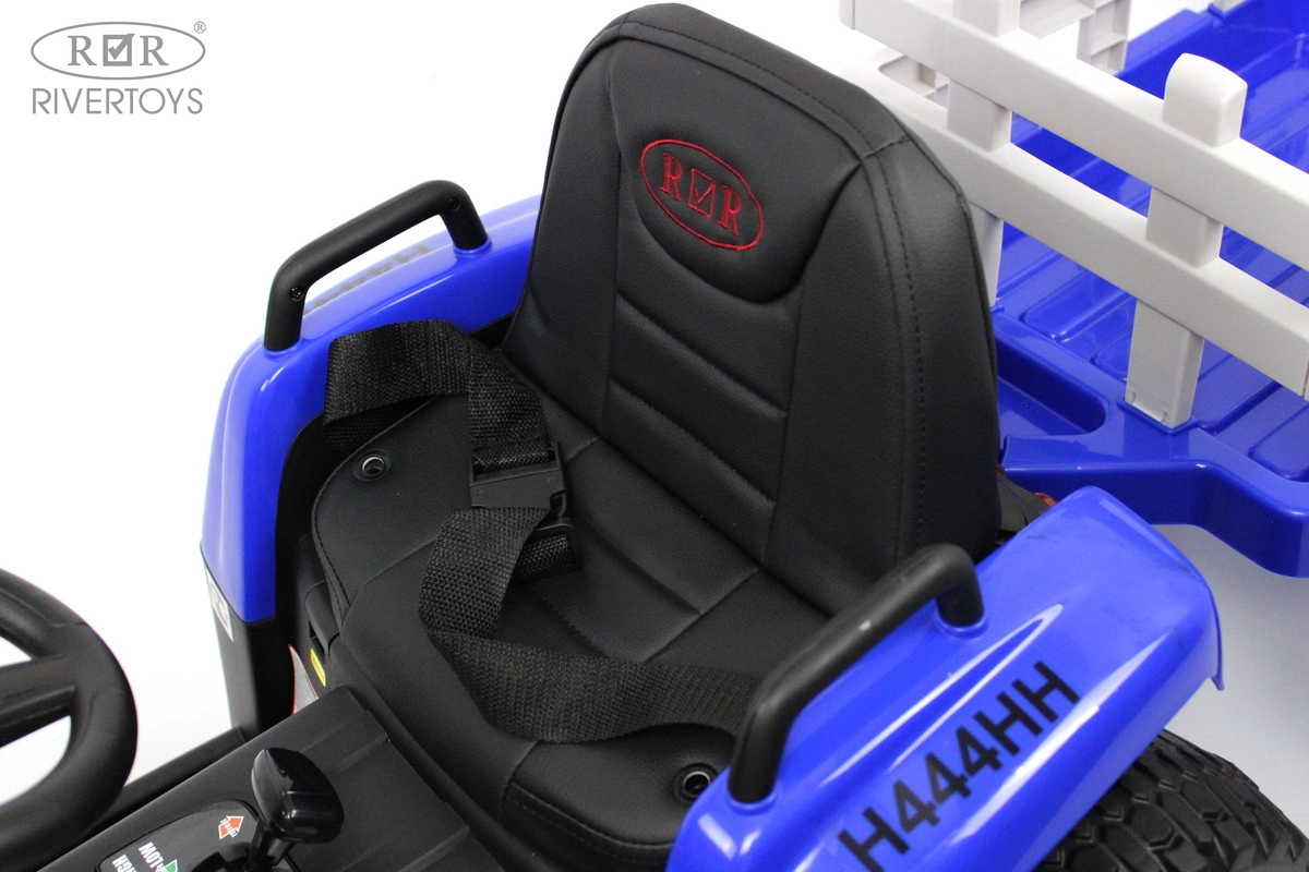 Детский электромобиль RiverToys Трактор H444HH синий e890jocz5fup5mc3v94kus2n3n5b9mlv