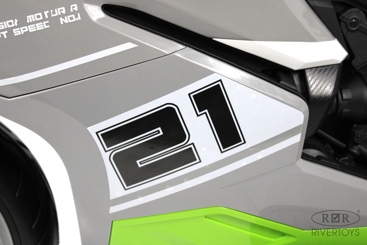 Детский электромотоцикл RiverToys C005MC серый y8wq9s6crlh9dm1jvbqizvuojn6mai42