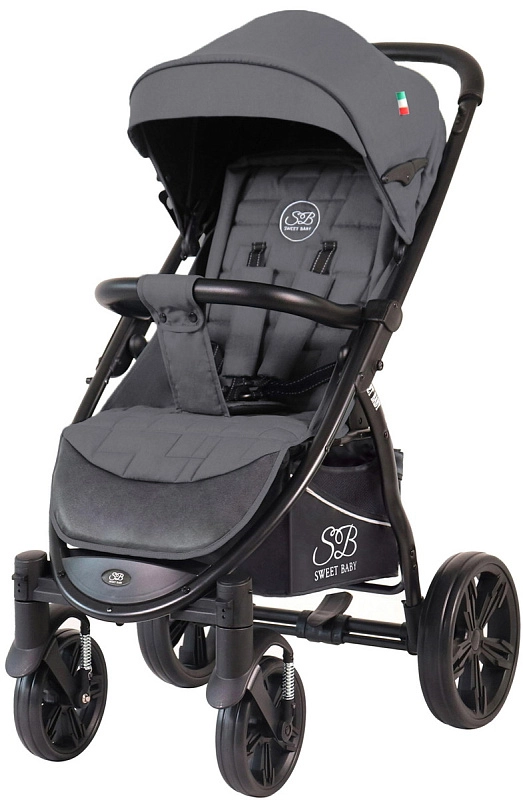 Прогулочная коляска Sweet Baby Carisma Grey15