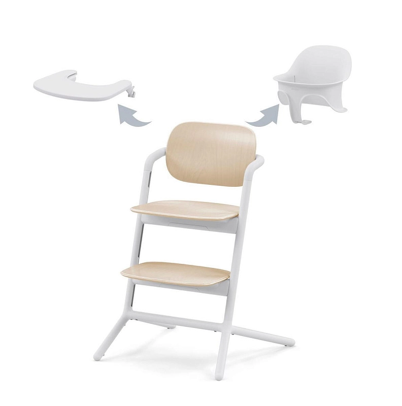 Стульчик для кормления Cybex Lemo 4 в 1 Sand White3