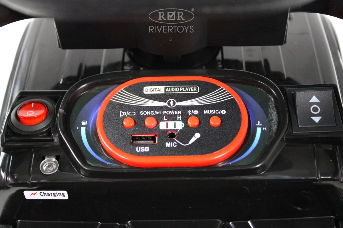 Детский электромобиль RiverToys G008GG-A черный bfaor767int9zawzie2xor45vxzl4ne5