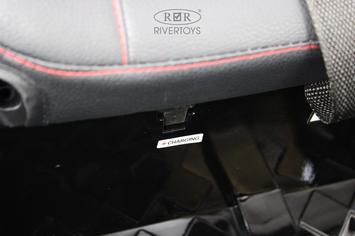 Детский электромобиль RiverToys X001XX черный глянец h39pm5l2m0nbcu3uspqbiyqd0abiard2