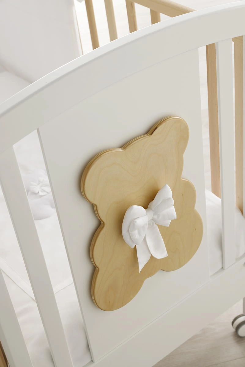 Детская кроватка Erbesi Dudu Белый/Натуральный uziuz3293q4up3z6qiiogn1z8y4ggtnh