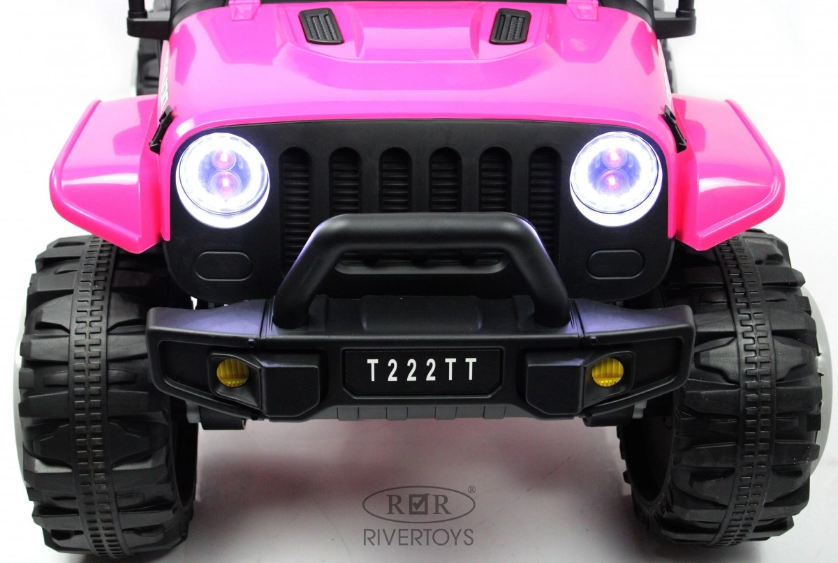 Детский электромобиль RiverToys T222TT 4WD розовый yi02bt6jd8mkkvsybtaudn9iyy44omr2