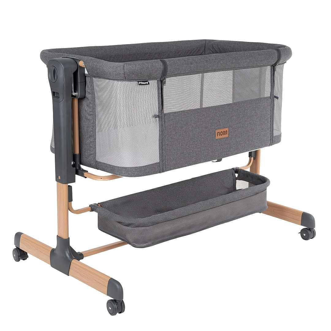 Колыбель Pituso Flora (Dark Grey / т.серый)