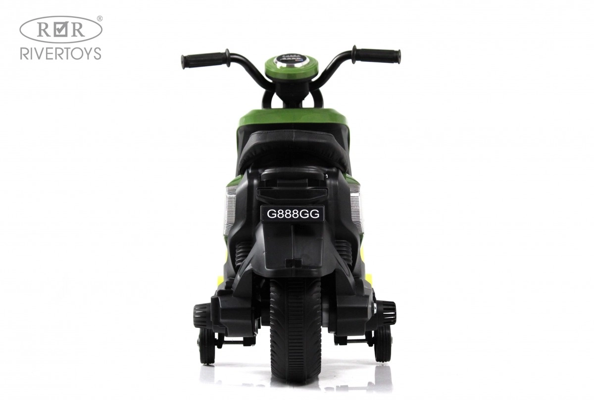 Детский электромобиль RiverToys G888GG зеленый 6hcee35ipri5am05f04khjzh4534exv8