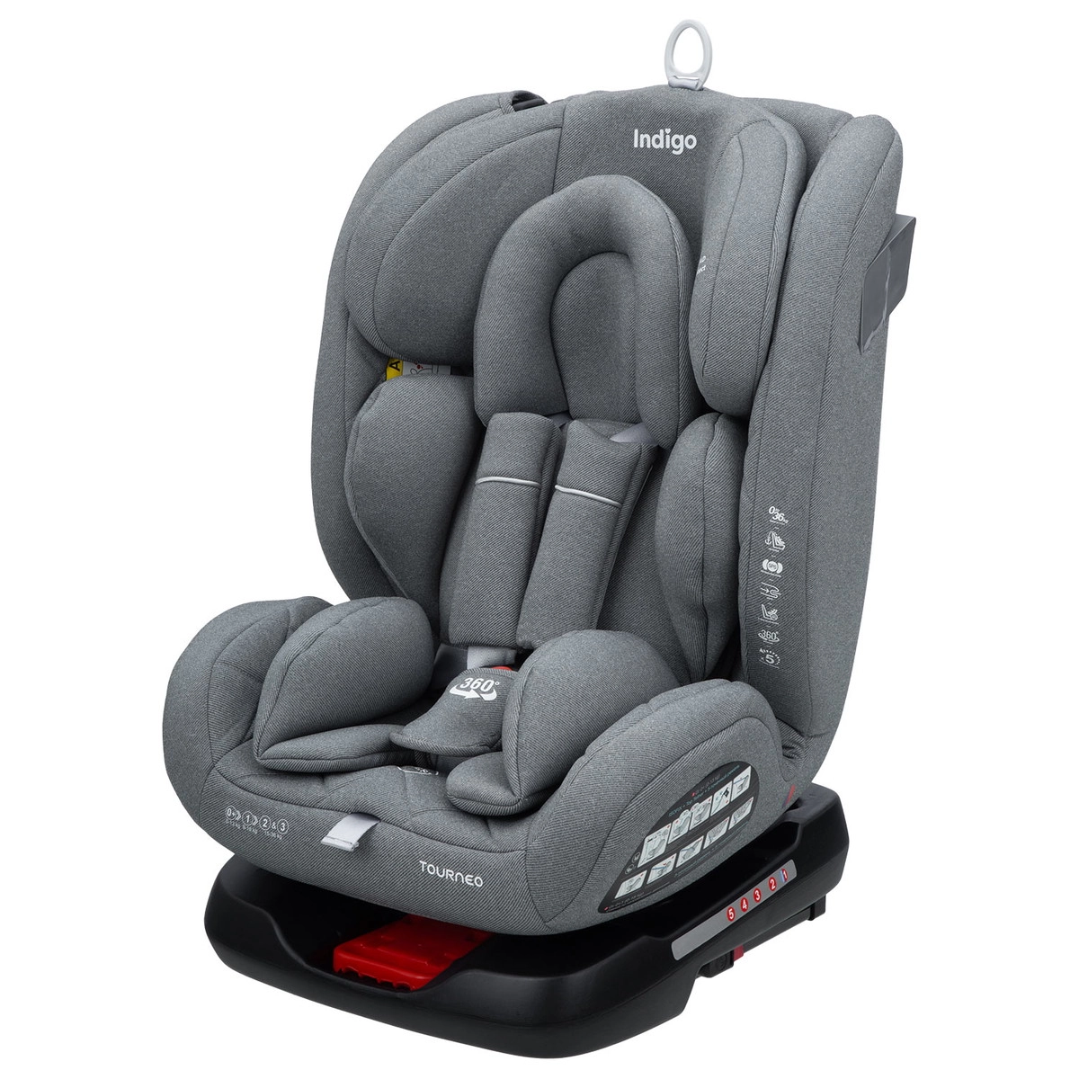 Автокресло Indigo TOURNEO ISOFIX св.серый g1pf5oef2x6n87hb2y7r5sixhe5d7yuj