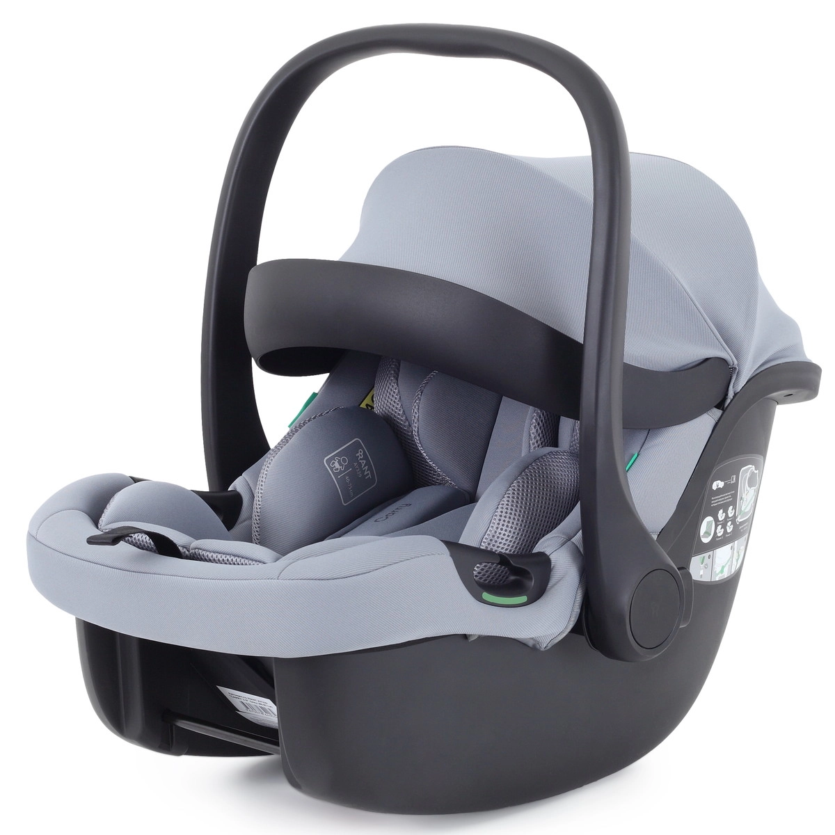 Автокресло Rant Carry 2.0 AY329 Grey 3sk26ksjpbgwlm67yw4whbupvpflrj8l
