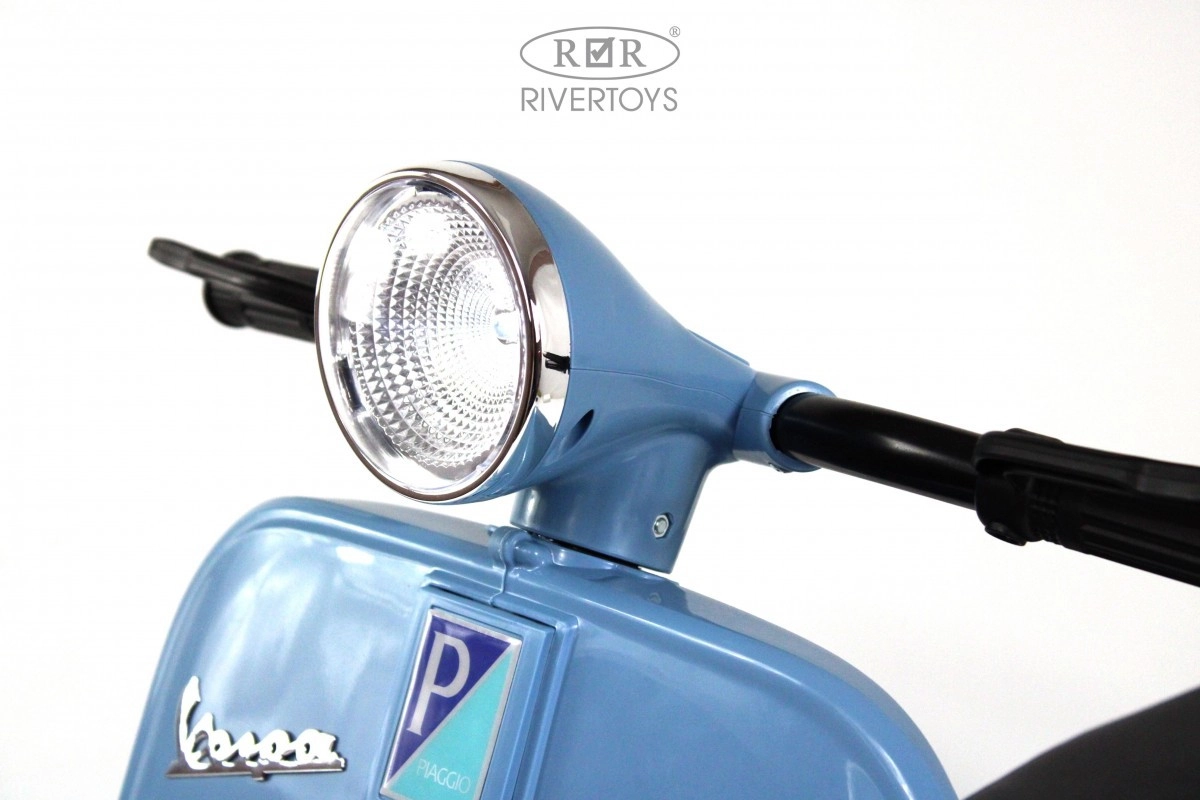Детский электроскутер RiverToys VESPA M888MM синий 0u86uygtdov5d63xffmti4mu5fgqq7bg