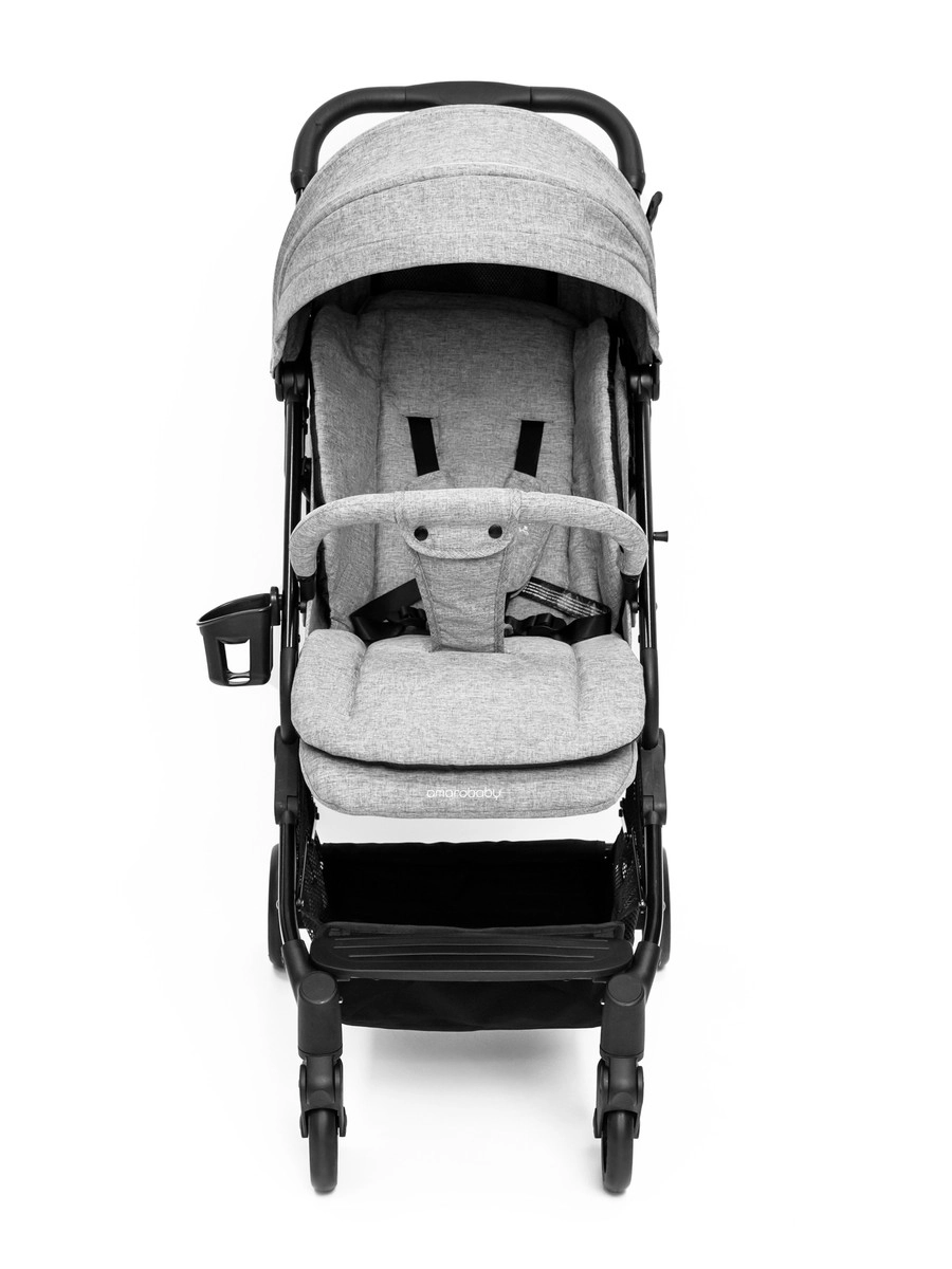 Прогулочная коляска Amarobaby Voyager Серый nygwluhsqmmp1vvm02ae5npv4tdmt9pj