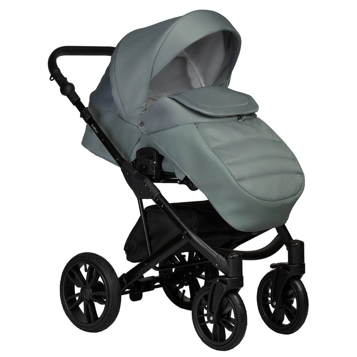 Детская коляска Indigo Mio S 2 в 1 07 шалфей кожа+шалфей g0dfyy227fu3qm1edbce9g9bzrv9qo3b